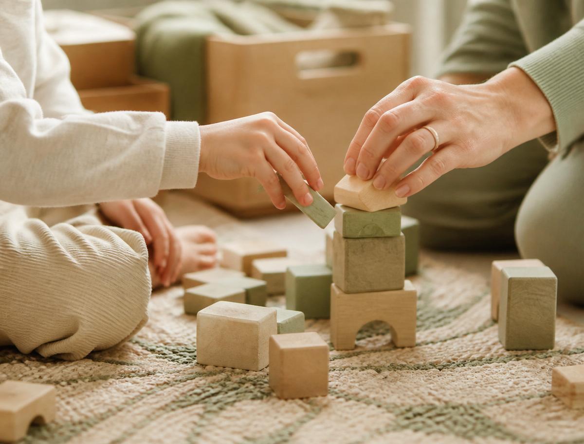 A warm, calm space in a children's home